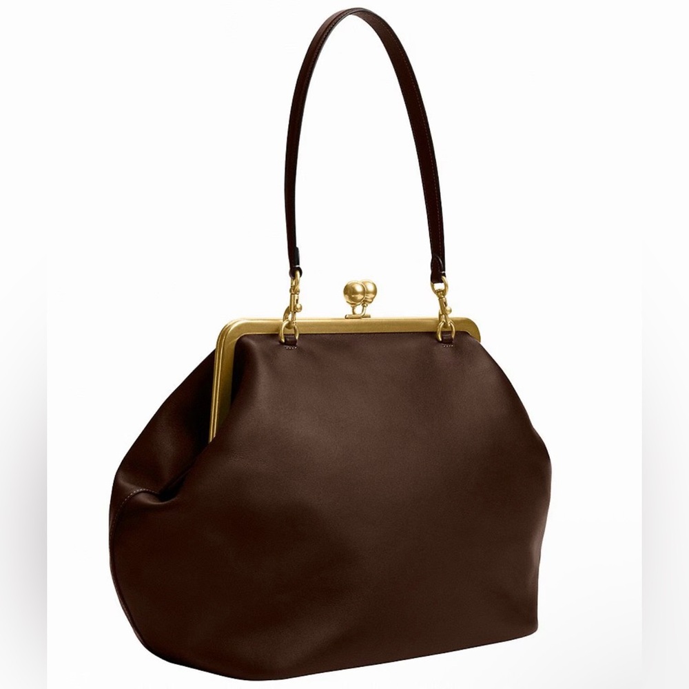 Coach Large Kisslock Frame Bag BRAND NEW